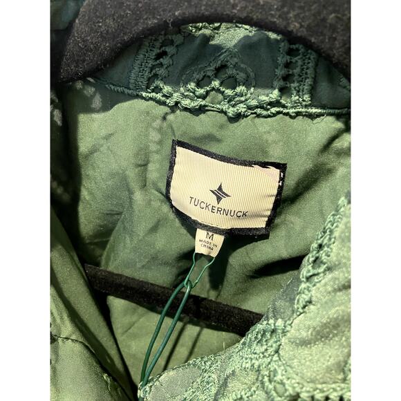 Tuckernuck Olive Green Delaney Dress size M medium - Picture 3 of 5